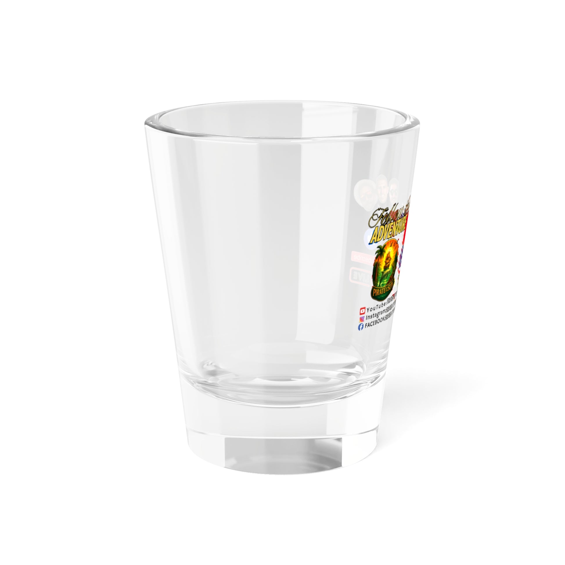 Adventure Shot Glass - Passport to Fun, Travel Lovers Gift, Party Favor, Celebration Toast, Unique Barware