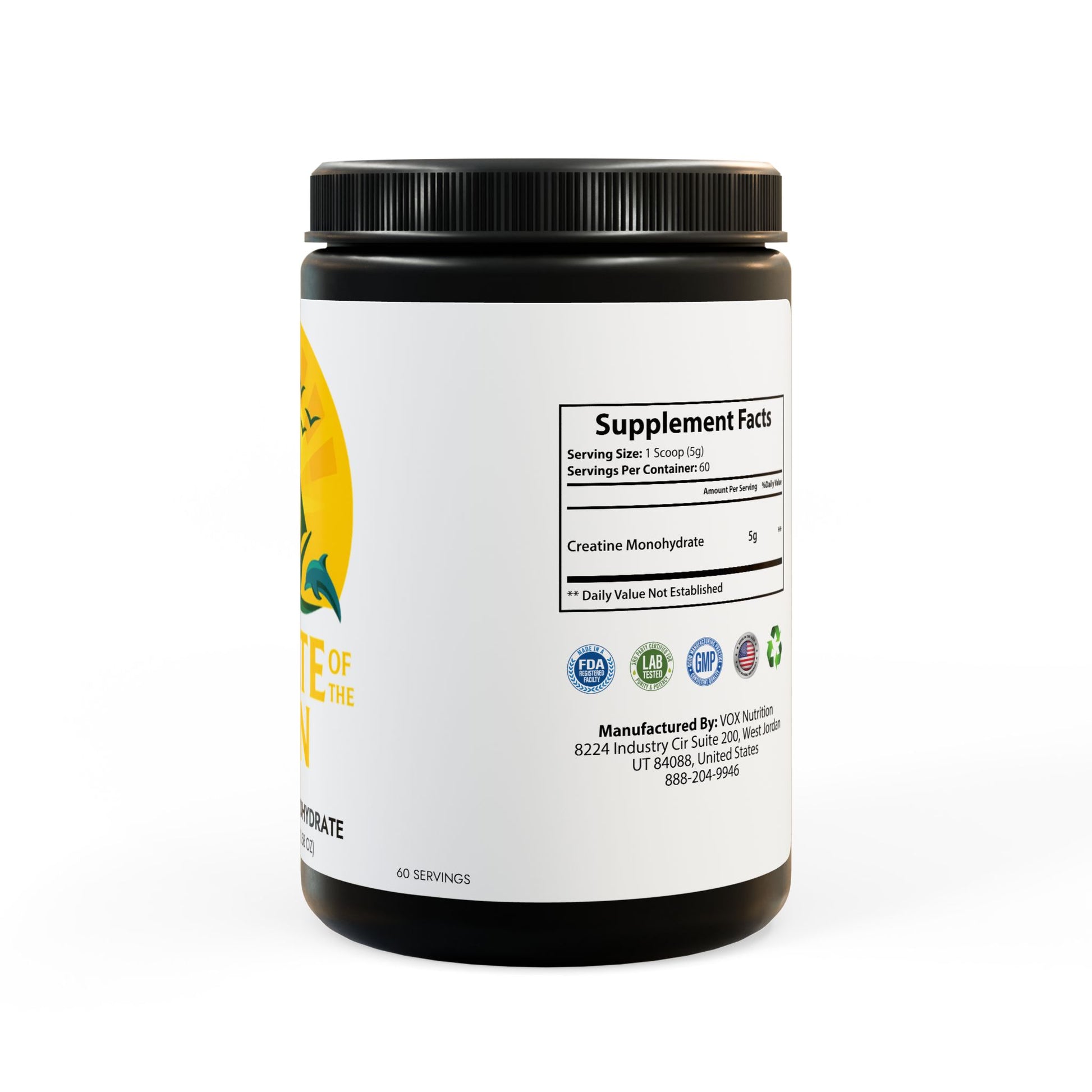 Creatine Monohydrate Supplement (300g, 10.58oz)