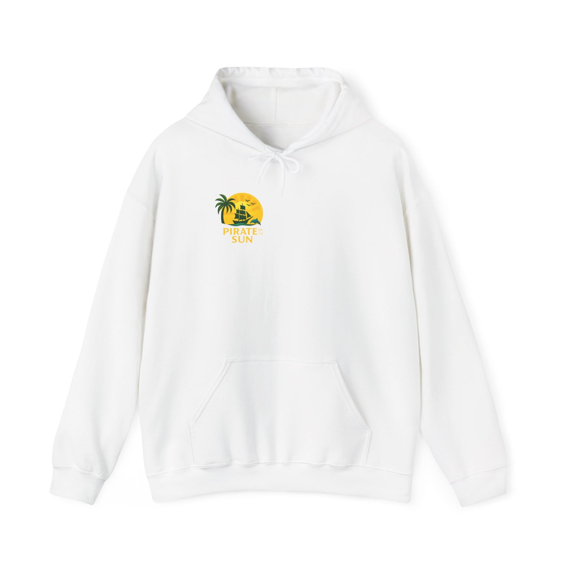 Tropical Pirate Hoodie - Adventure Ready Swimwear Gift, Summer Travel Apparel, Beach Party Fashion, Ocean Themed Sweatshirt